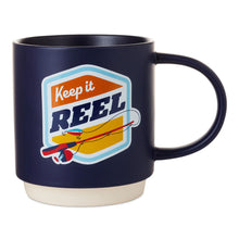 Load image into Gallery viewer, Keep It Reel Fishing Pun Mug 16 oz
