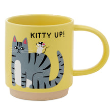 Load image into Gallery viewer, Kitty Up Funny Mug, 16 oz