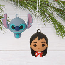 Load image into Gallery viewer, Mini Disney Lilo & Stitch Shatterproof Hallmark Ornaments, Set of 6