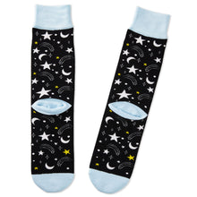 Load image into Gallery viewer, Love You To the Moon and Back Novelty Crew Socks