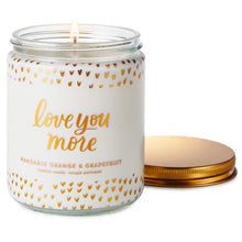 Load image into Gallery viewer, Love You More Scented Single-Wick Jar Candle, 7 oz.