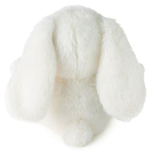 Load image into Gallery viewer, White Bunny With Patchwork Ears Easter Plush, 8"