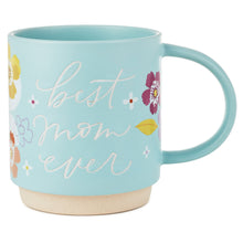 Load image into Gallery viewer, Best Mom Ever Floral Mug, 16 oz.