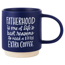 Load image into Gallery viewer, Fatherhood Extra Coffee Funny Mug, 16 oz.