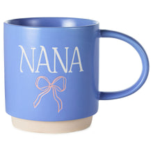 Load image into Gallery viewer, Nana Periwinkle Mug With Bow 16 oz.