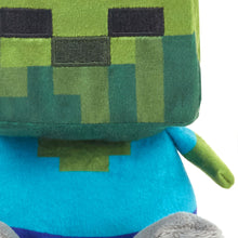 Load image into Gallery viewer, NEW -Better Together Minecraft Baby Zombie and Chicken Magnetic Plush Pair, 5.25" H
