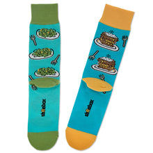 Load image into Gallery viewer, Shoebox Monday vs. Friday Funny Crew Socks