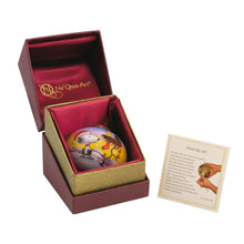 Load image into Gallery viewer, Peanuts® Ne'Qwa Art® Snoopy and Woodstock Hand-Painted Glass Hallmark Ornament