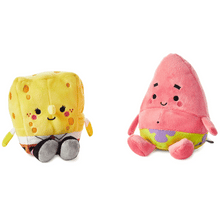 Load image into Gallery viewer, NEW -Better Together Nickelodeon SpongeBob and Patrick Magnetic Plush Pair, 5.75"