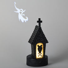 Load image into Gallery viewer, Disney Tim Burton's The Nightmare Before Christmas Zero's Doghouse Decoration With Light Projection