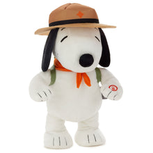 Load image into Gallery viewer, Peanuts® Beagle Scouts Snoopy Plush With Sound and Motion