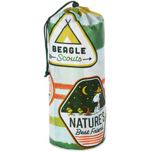 Load image into Gallery viewer, Peanuts® Beagle Scouts Picnic Blanket With Bag