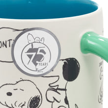 Load image into Gallery viewer, NEW-Peanuts® 75th Anniversary Snoopy Through the Decades Mug, 17.5 oz.