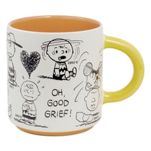 Load image into Gallery viewer, NEW-Peanuts® 75th Anniversary Charlie Brown Through the Decades Mug, 17.5 oz