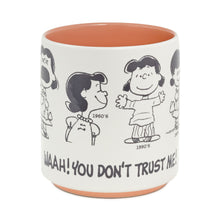Load image into Gallery viewer, NEW-Peanuts® 75th Anniversary Lucy Through the Decades Mug, 17.5 oz.
