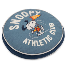 Load image into Gallery viewer, NEW-Peanuts® Snoopy Athletic Club Round Pillow, 15.5"