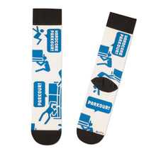 Load image into Gallery viewer, The Office Parkour Novelty Crew Socks