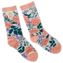 Load image into Gallery viewer, Bridgerton Colorful Floral Socks