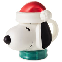 Load image into Gallery viewer, Peanuts® Santa Snoopy Musical Sculpted Mug, 23 oz