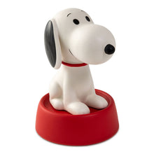 Load image into Gallery viewer, NEW-Peanuts® Snoopy on Dog Bowl Stacking Salt and Pepper Shakers, Set of 2