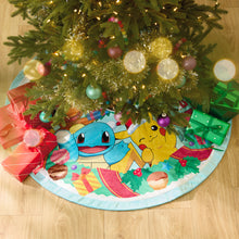 Load image into Gallery viewer, Pokémon Holiday Fabric Tree Skirt, 48"