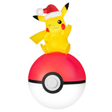 Load image into Gallery viewer, Pokémon Holiday Pikachu Tree Topper With Light, 13.5"