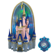Load image into Gallery viewer, Walt Disney World Magic Kingdom Cinderella Castle Tree Topper With Light and Sound, 10.75"