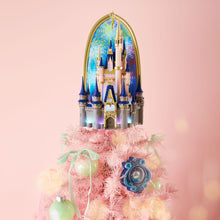 Load image into Gallery viewer, Walt Disney World Magic Kingdom Cinderella Castle Tree Topper With Light and Sound, 10.75"