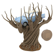 Load image into Gallery viewer, Harry Potter and the Chamber of Secrets™ Collection Flying Ford Anglia in the Whomping Willow™ Tree Topper With Light and Sound,