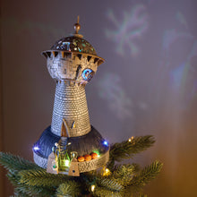 Load image into Gallery viewer, Disney Tim Burton's The Nightmare Before Christmas Dr. Finkelstein's Lab Tree Topper With Light, Sound and Motion
