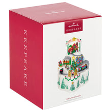 Load image into Gallery viewer, North Pole Village Tabletop Decoration With Light, Sound and Motion