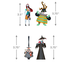 Load image into Gallery viewer, Disney Tim Burton's The Nightmare Before Christmas Citizens of Halloween Town Ornaments, Set of 4