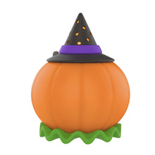 Load image into Gallery viewer, Mini Halloween Time ShowToppers Musical Tree Topper With Light, 3.75"