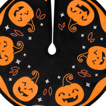 Load image into Gallery viewer, Mini Halloween Time Fabric Tree Skirt, 12"