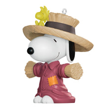 Load image into Gallery viewer, Mini The Peanuts® Gang Scarecrow Snoopy Ornament, 1.25"