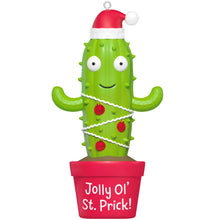 Load image into Gallery viewer, Jolly Cactus Ornament