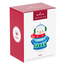 Load image into Gallery viewer, Son Snowman 2026 Ornament