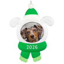 Load image into Gallery viewer, Snow Dog 2026 Photo Frame Ornament