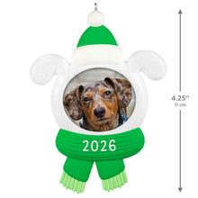 Load image into Gallery viewer, Snow Dog 2026 Photo Frame Ornament
