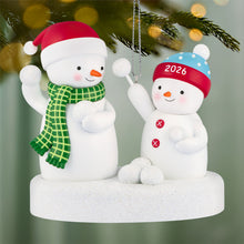 Load image into Gallery viewer, Snowball Fight 2026 Musical Ornament