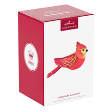 Load image into Gallery viewer, Christmas Cardinal Ornament With Light