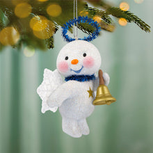 Load image into Gallery viewer, Cute Snow Angel With Bell Ornament