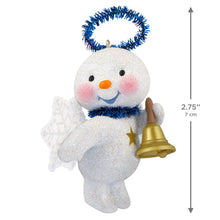 Load image into Gallery viewer, Cute Snow Angel With Bell Ornament