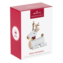 Load image into Gallery viewer, Birch Reindeer Ornament