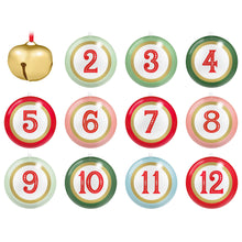 Load image into Gallery viewer, The North Pole's Countdown to Christmas Ornaments and Book Set