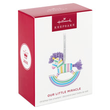 Load image into Gallery viewer, Our Little Miracle 2025 Porcelain Ornament
