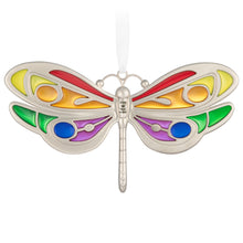Load image into Gallery viewer, Rainbow Dragonfly Keepsake Ornament