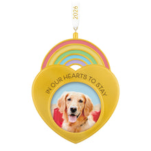 Load image into Gallery viewer, Rainbow Heart Picture Frame Keepsake Ornament