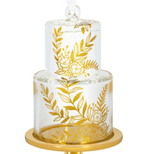 Load image into Gallery viewer, Our Sweet Beginning 2025 Glass Ornament