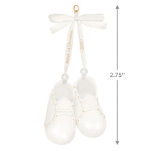Load image into Gallery viewer, Baby's 1st Christmas Baby Booties 2025 Porcelain Ornament